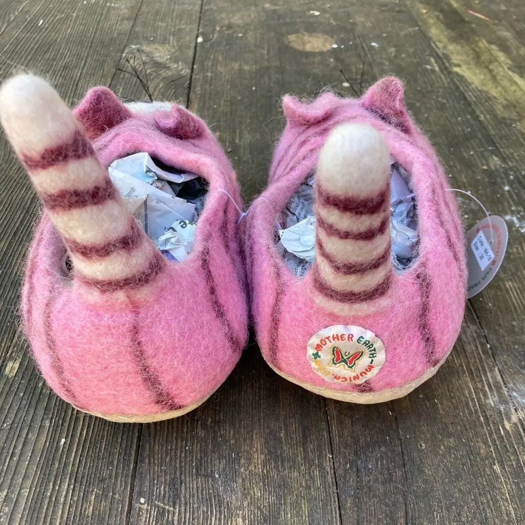 Pink Tiger Filzpantoffeln für Kinder