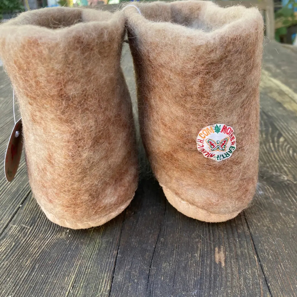 Ziegen Filzpantoffeln Boots